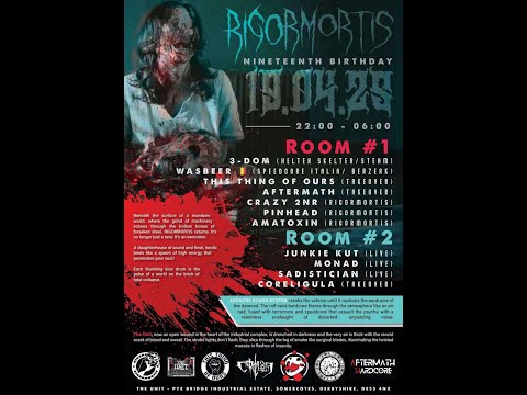 Rigormotis Coreligula takeover  Live modular techno