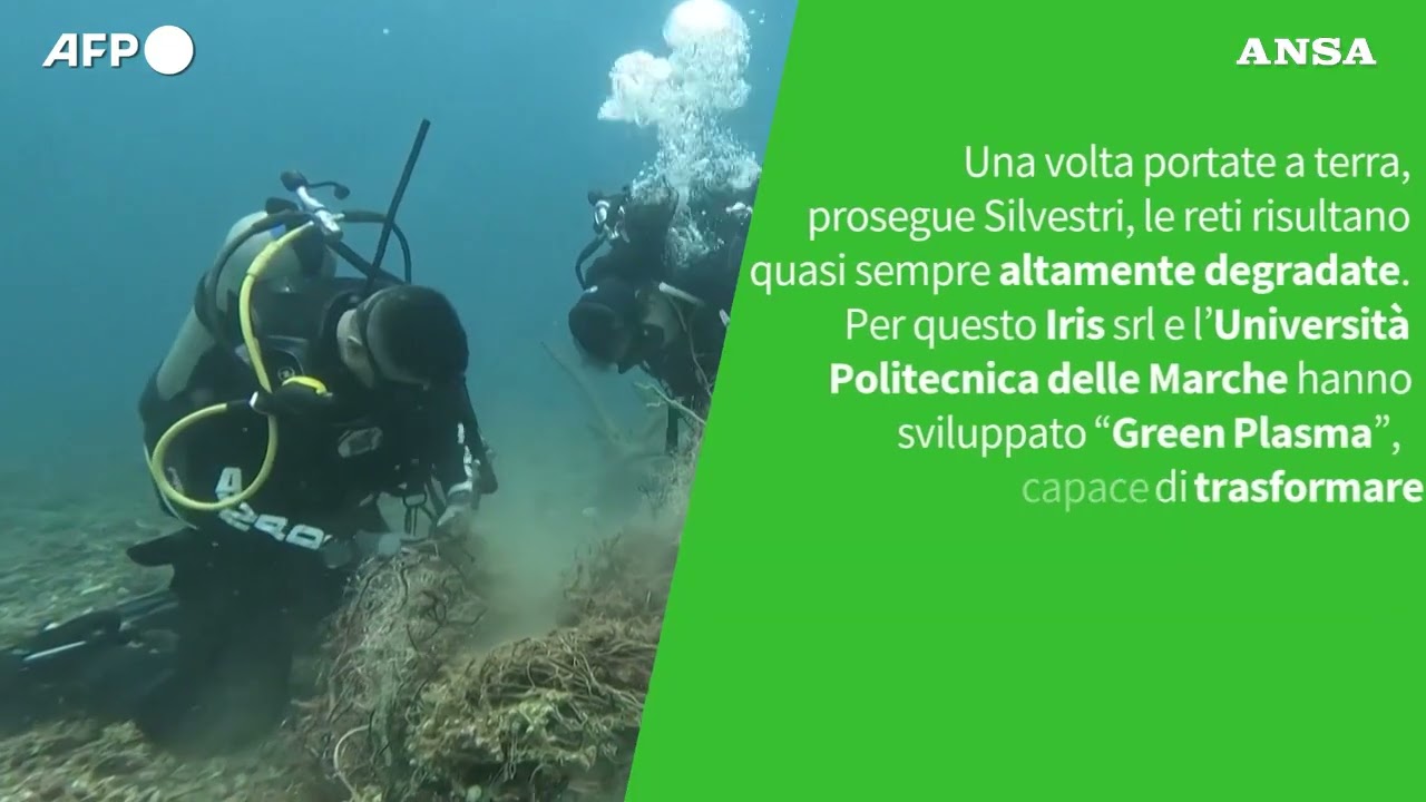 Ansa VERIFIED - E' vero che le "reti fantasma" possono essere trasformate in energia?