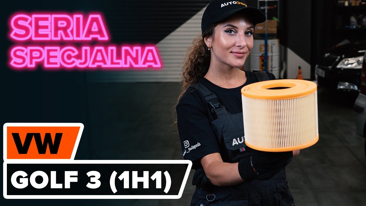 Jak wymienić filtr powietrza w VW Golf 3 - poradnik naprawy