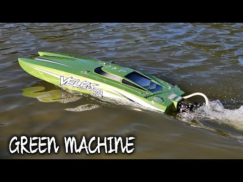 Proboat VELES 29 Catamaran COG & Prop Test Octura m545