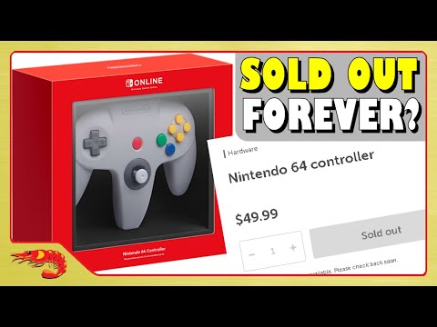 Nintendo Switch N64 Controller Restock
