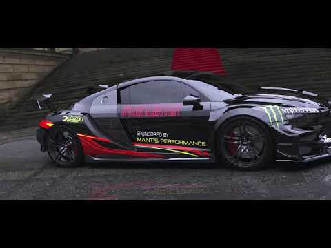 Mantis performance Audi R8 - concept car 3D Animation by Red Shift Projects