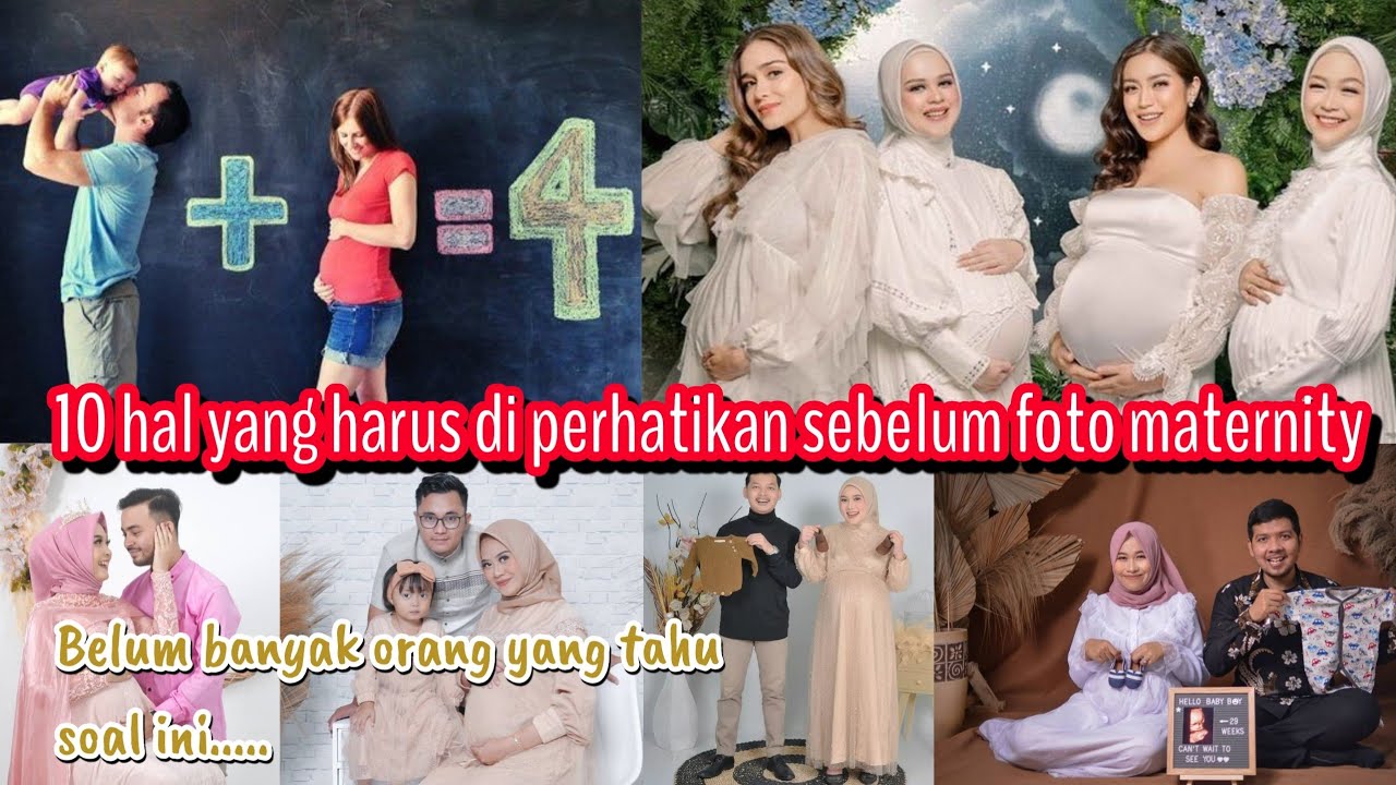 10 Tips foto maternity || foto keluarga