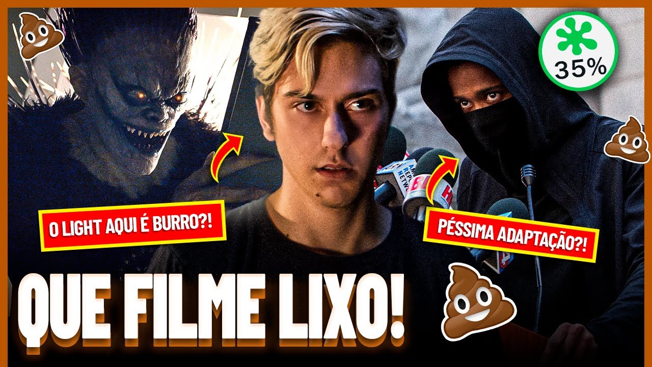 "Death Note" é o MAIOR FIASCO da HISTÓRIA da Netflix? | Filmes LIXO #035