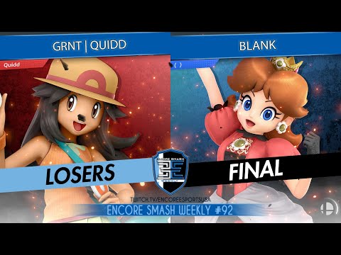 Encore Smash Weekly # 92 - GRNT | Quidd Vs. Blank - Losers Final