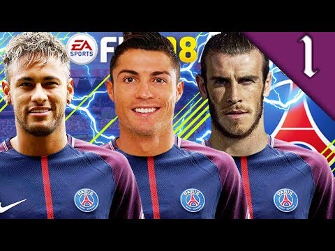 CRISTIANO RONALDO, DE GEA SIGN! FIFA 18: PSG CAREER MODE SEASON 2 #1