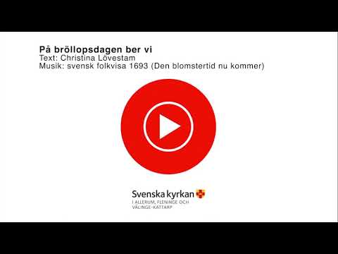 På bröllopsdagen ber vi