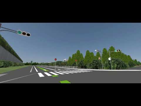 デザイン学科 誤進入対策カラー舗装1215