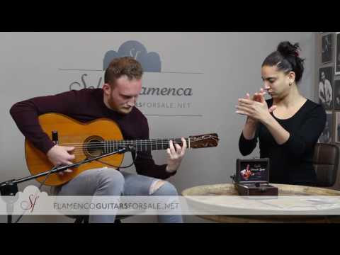 José Ramírez 1963 flamenco guitar for sale played by Pepe Fernández