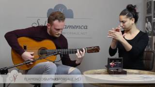 Video thumbnail for José Ramírez 1963 flamenco guitar for sale played by Pepe Fernández by flamencoguitarsforsale