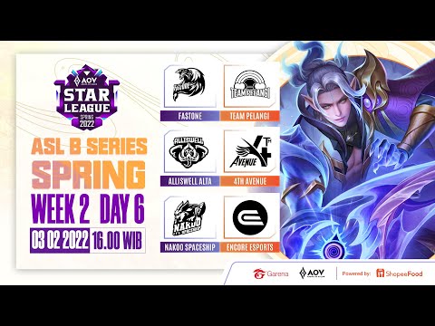 ASL B Series 2022 Spring Day 6 | Garena AOV Indonesia