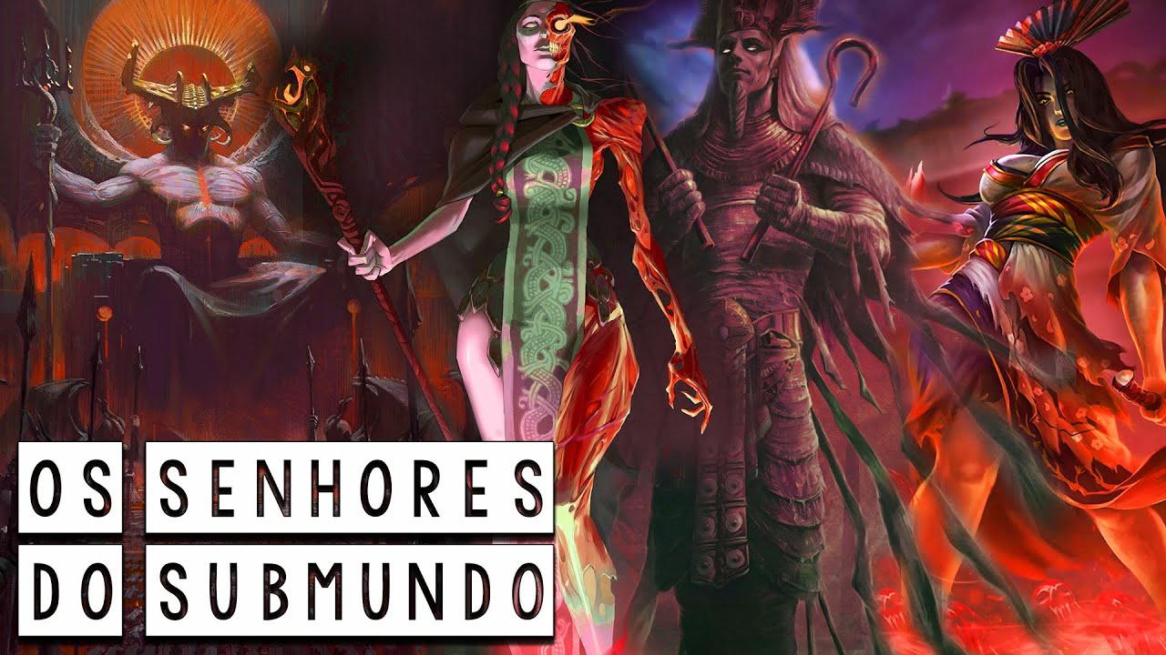 Os Diferentes Deuses do Submundo (Hades,Hella Osíris entre outros) - Curiosidades Mitológicas