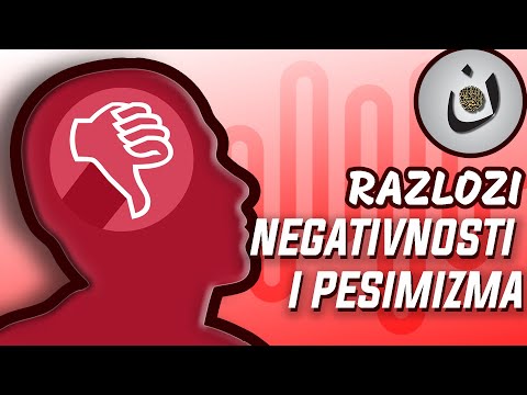 ZAŠTO razmišljamo NEGATIVNO I PESIMISTIČNO; razlozi | NUNanimation