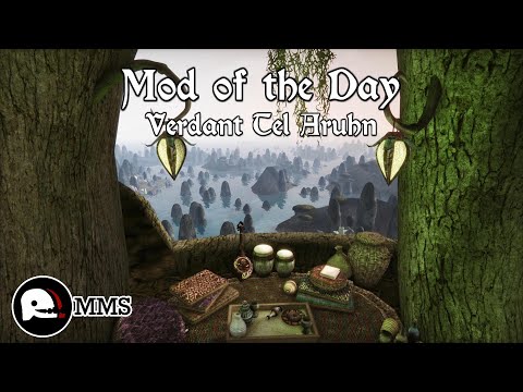 Morrowind Mod of the Day EP43 - Verdant Tel Aruhn Overhaul Showcase