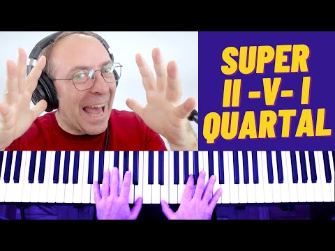 Como fazer um SUPER II-V-I QUARTAL!