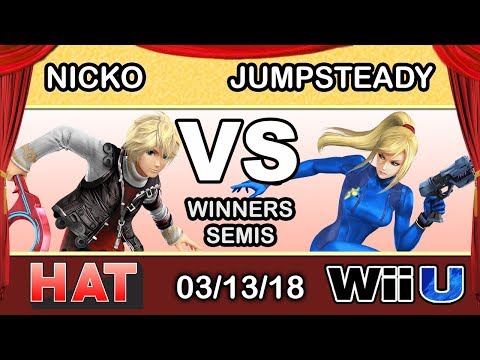 HAT 13 - FAD | Nicko (Shulk) Vs. Jumpsteady (Zero Suit) Winners Semis - Smash 4