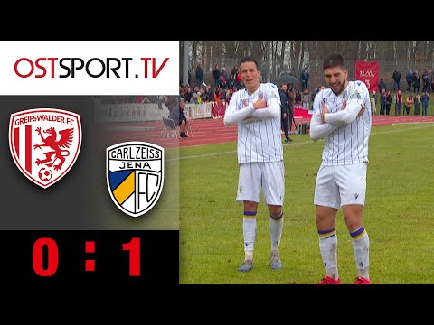 Meisterkampf pur! Auch Jena tanzt sich nach oben: Greifswald - CZ Jena 0:1 | Regionalliga Nordost