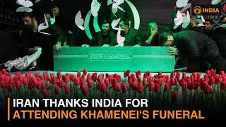 Iran thanks India for attending Khamenei's funeral & more updates | DD India News Hour