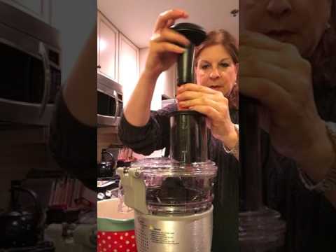 Slicing Carrots on Veggie Bullet