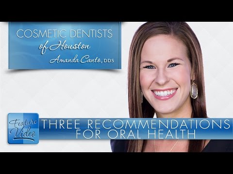 Top Three Recommendations for Oral Healthcare