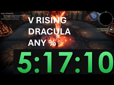 V Rising 1.1 - Speedrun Dracula Any% - 5h17 (old WR)
