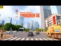Driving in Downtown Shenzhen | China's Silicon Valley | 4K | 深圳 | 南山区