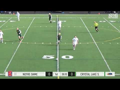 2018 IHSA Class 2A Boys Soccer Championship Game: Peoria Notre Dame vs Crystal Lake South