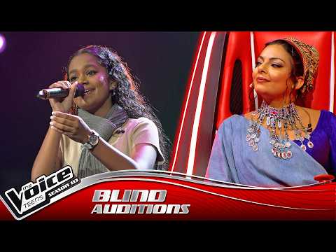 Minuki Senadheera | Mage Nila Nethu (මගේ නීල නෙතු ) | Blind Auditions | The Voice Teens Sri Lanka S3
