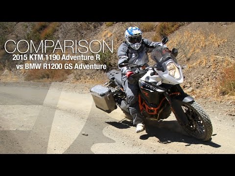 2014 KTM 1190 Adventure R vs. BMW R1200GS Part 2 - MotoUSA