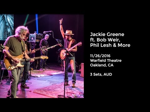 Jackie Greene 36th Birthday Celebration Live at the Warfield - 11/26/2016 Full Show AUD
