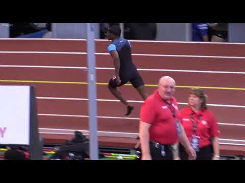 Daniel Robinson(6.87) New Balance Indoor Nationals 2018 60m Final