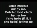 Justin Bieber Ft.Sean Kingston- Eenie Meenie (Lyrics)