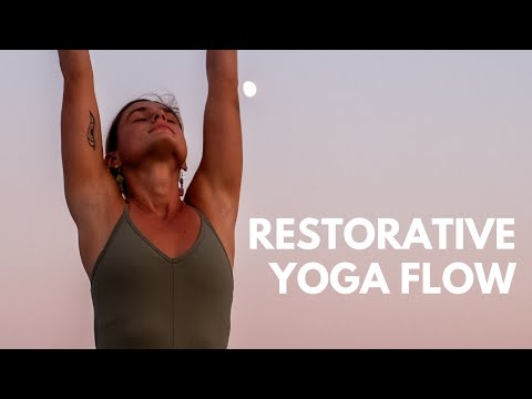 30 Min Restorative Yoga for Healing | Gentle Full Body Deep Stretch & Relaxation
