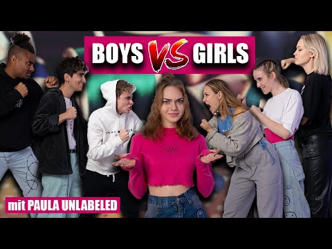 We give Manja and Alex a makeover | 9:16 Boys vs. Girls 💪🥊 with Paula Unlabeled