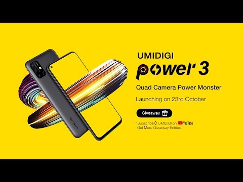 UMIDIGI Power 3 Launching on 23rd October!