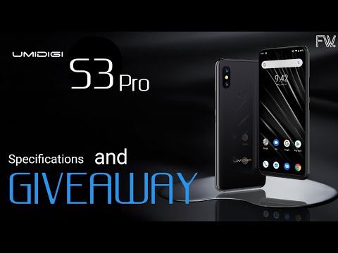 Umidigi S3 Pro | Giveaway | Specifications | FW