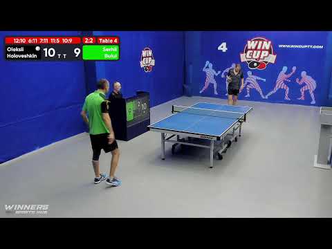 20:00 Головешкин Алексей 3-2 Булуй Сергей     стол 4  ЮГ-5  10.07.22