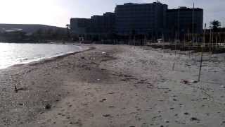 preview picture of video 'Alaçatı Beach before summer season'
