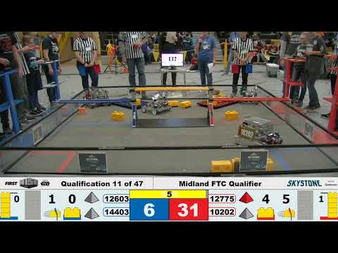 Midland FTC Qualifier 2019 - Qualification Match 11