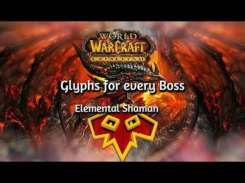 ⚡Elemental Shaman⚡|What GLYPHS 📃do I take on EVERY BOSS?