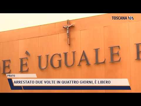 2022-01-14 PRATO - ARRESTATO DUE VOLTE IN QUATTRO GIORNI, È LIBERO
