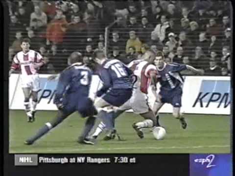 2000 (February 10) PSV Eindhoven 4 -Ajax Amsterdam 0 (Dutch Eredivisie)