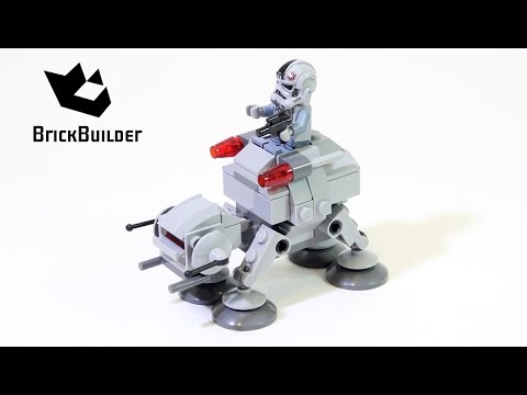 Vidéo LEGO Star Wars 75075 : AT-AT