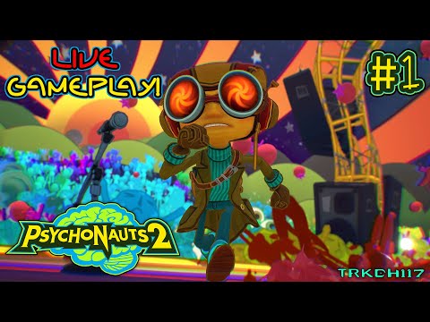 Psychonauts 2 - Full Gameplay! Walkthrough Part 1 | 1080P 60FPS [ENG/Hindi]