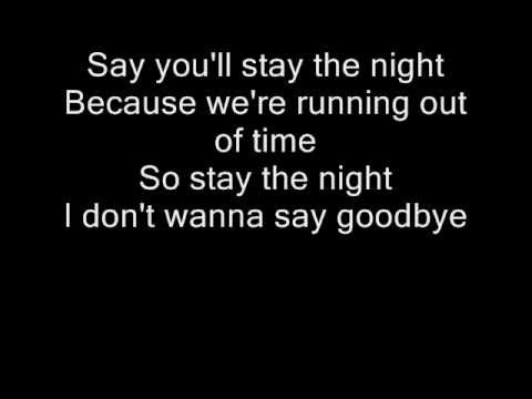 Green Day - Stay the night (Lyrics)