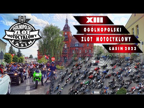 XIII OGÓLNOPOLSKI ZLOT MOTOCYKLOWY Łasin 2023 * Moto - Parada