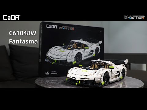 CaDA Master Supercar C61048W Fantasma | Designed by Dugald Cameron