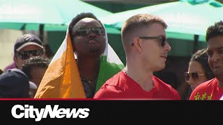 Thousands returned to FIFA fan fest on Saturday