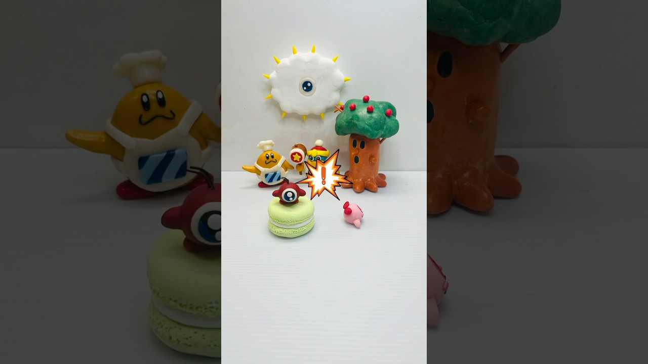 【粘土×コマ撮り】星のカービィ 敵キャラの作戦会議｜Enemy Strategy Meeting in Kirby