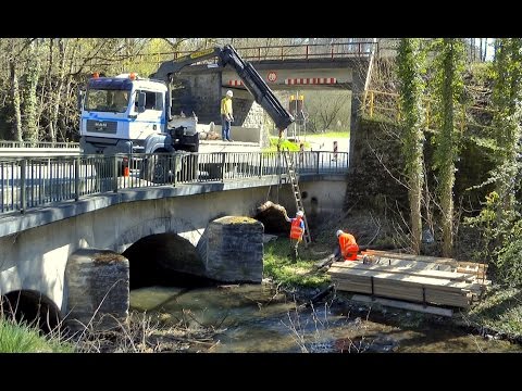 Baustellen sind eingerichtet